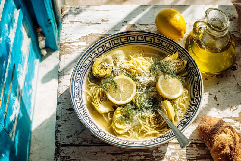 Artichoke Lemon Ramen