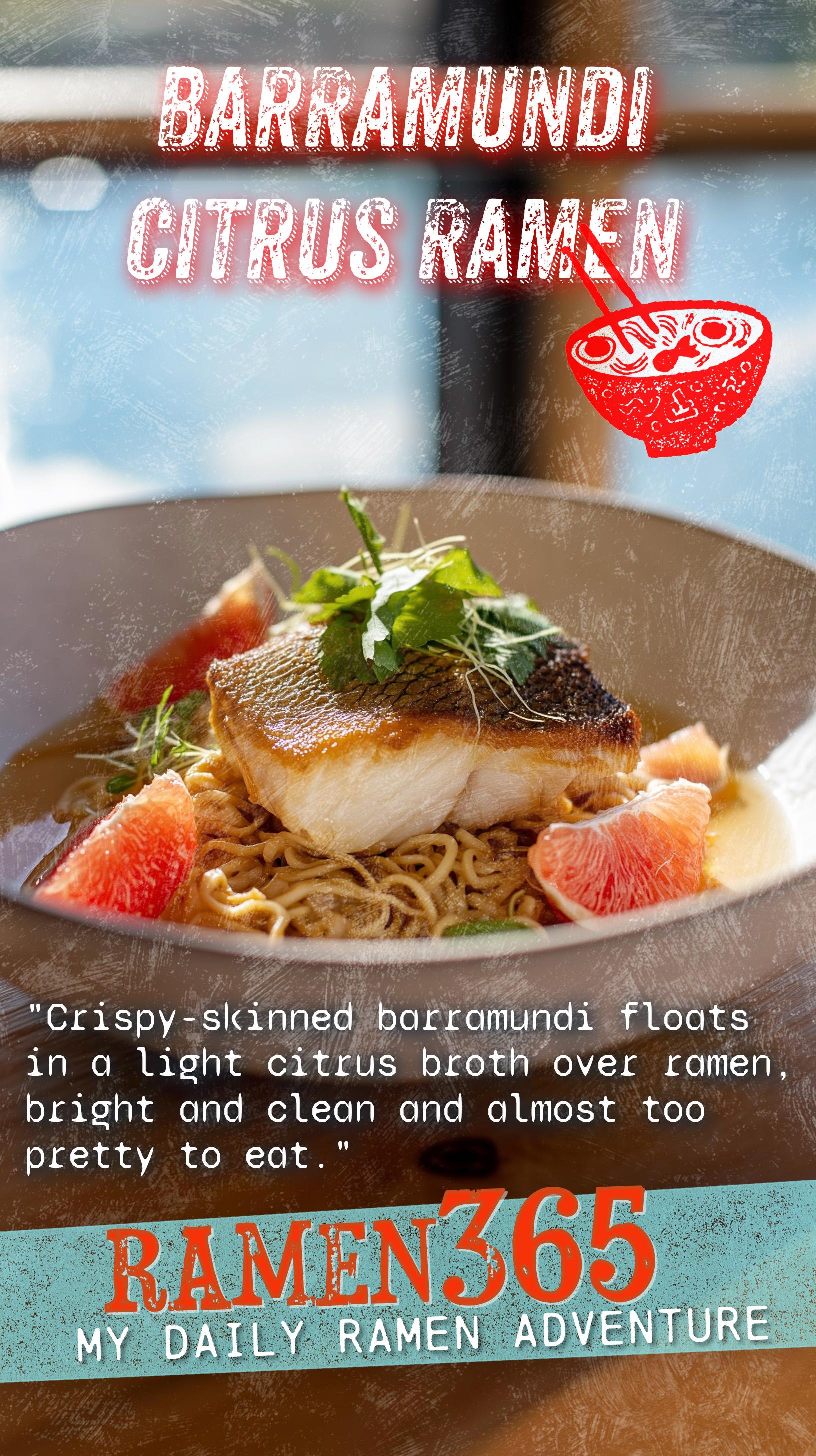 Barramundi Citrus Ramen