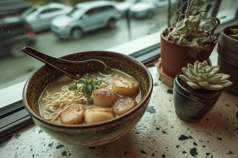 Bay Scallop Ramen