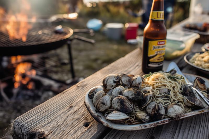 BBQ Clams Ramen