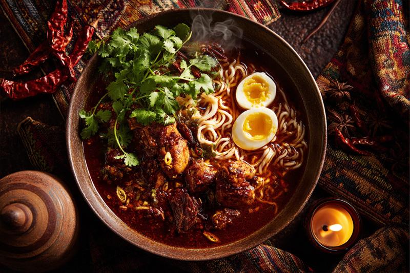 Berbere Chicken Ramen