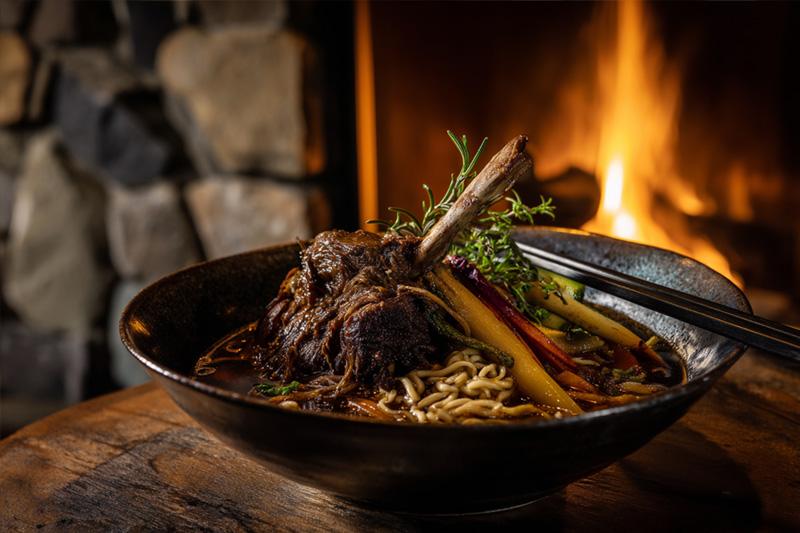 Braised Lamb Shank Ramen