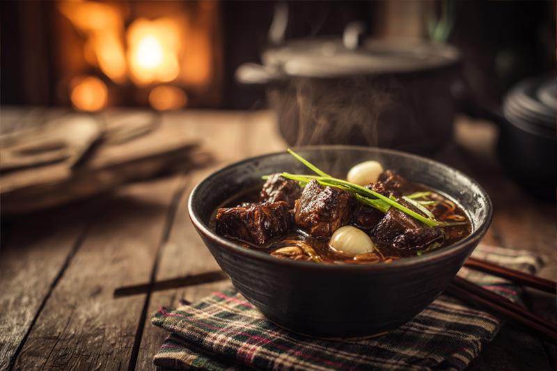 Braised Oxtail Ginger Ramen