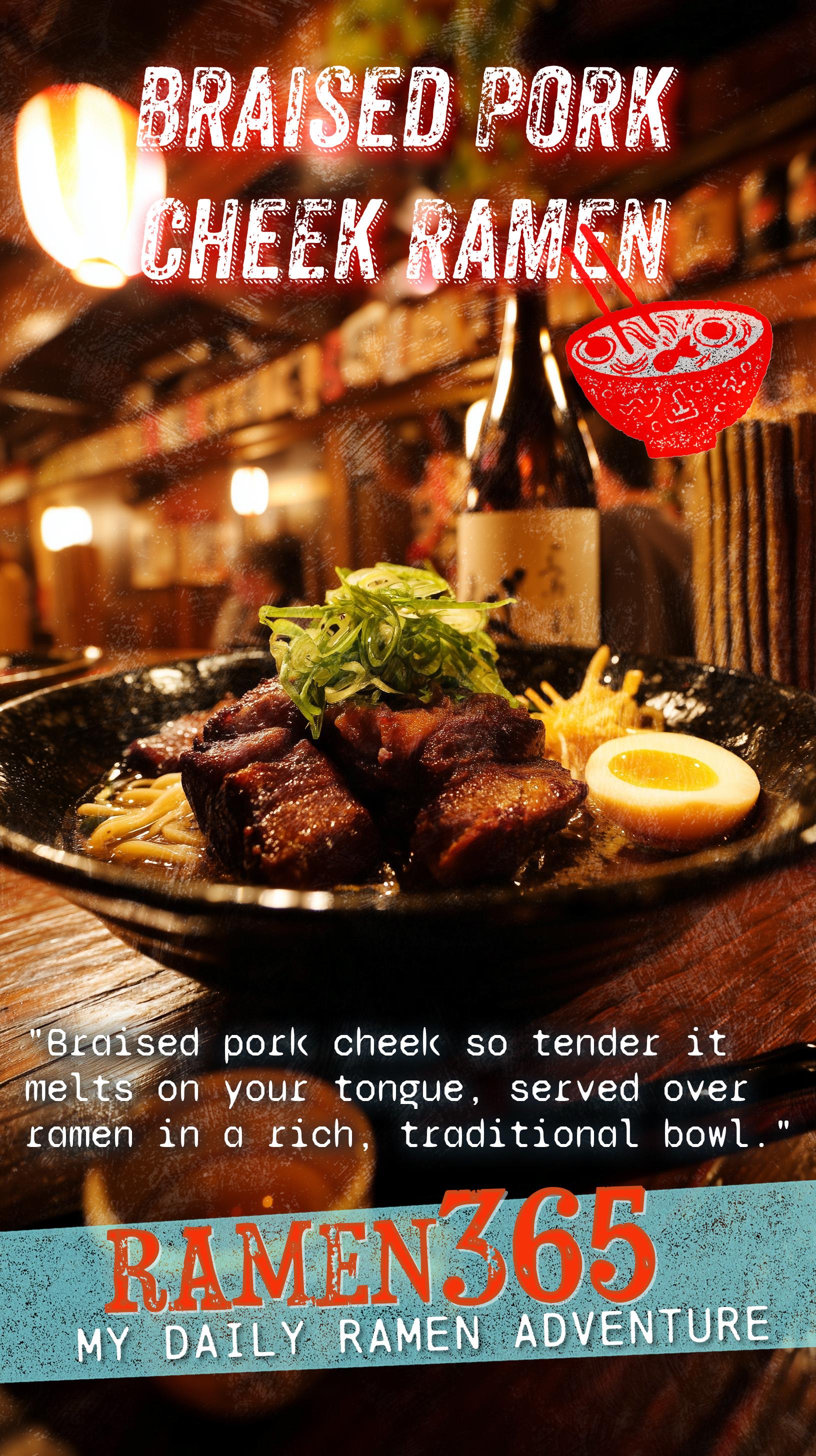 Braised Pork Cheek Ramen