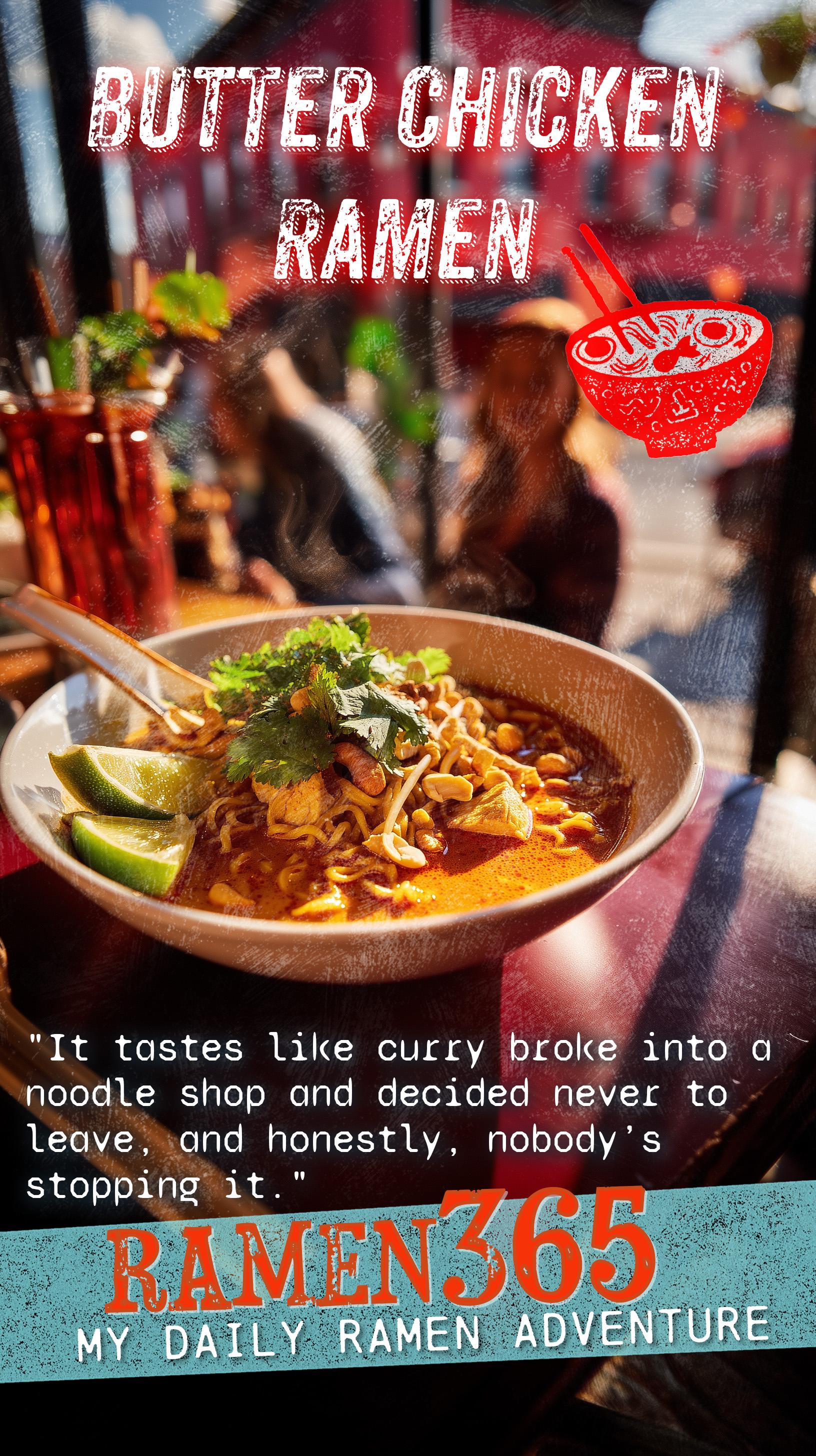 Butter Chicken Ramen