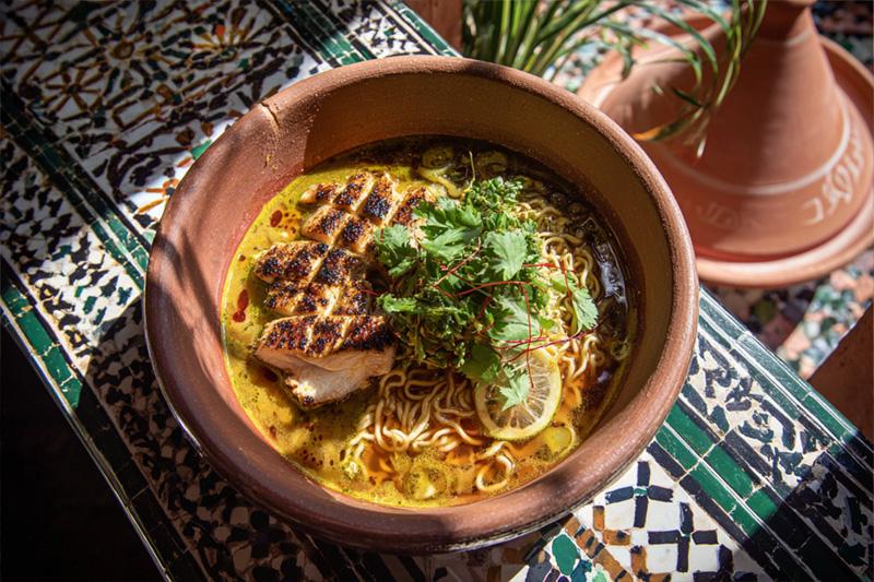 Chermoula Chicken Ramen
