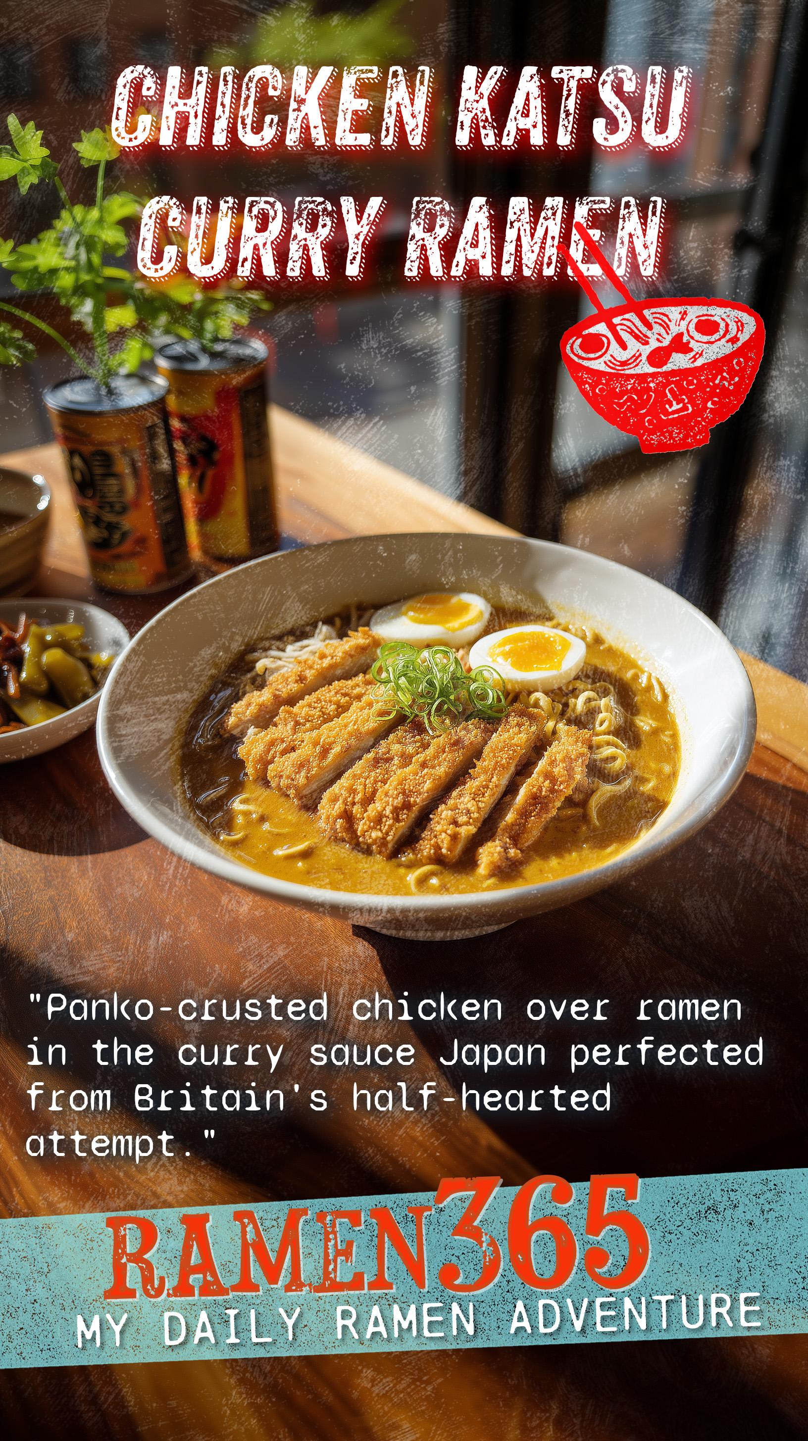 Chicken Katsu Curry Ramen