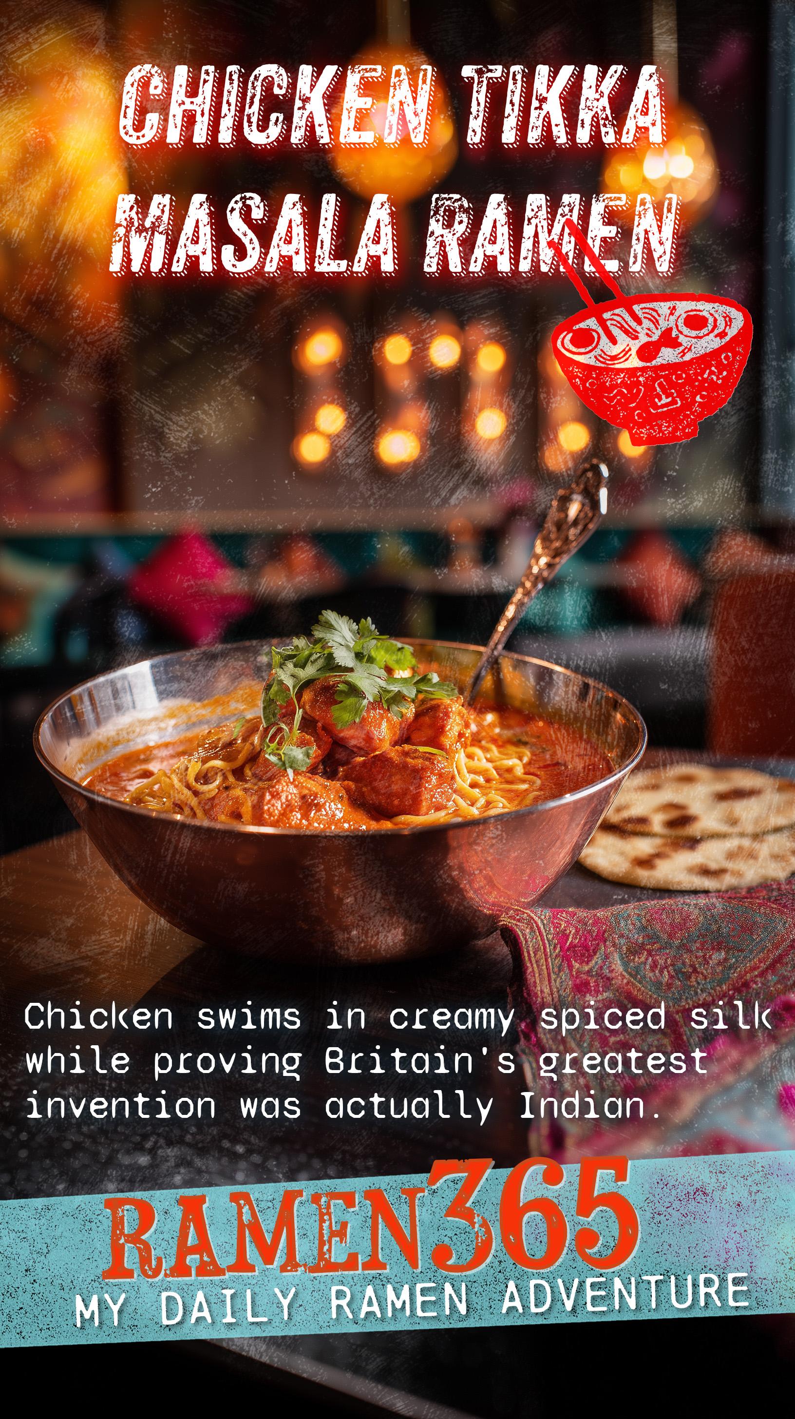 Chicken Tikka Masala Ramen