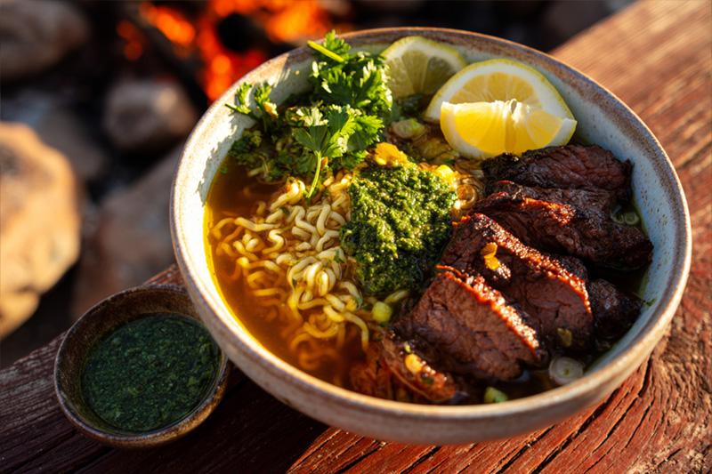 Chimichurri Beef Ramen