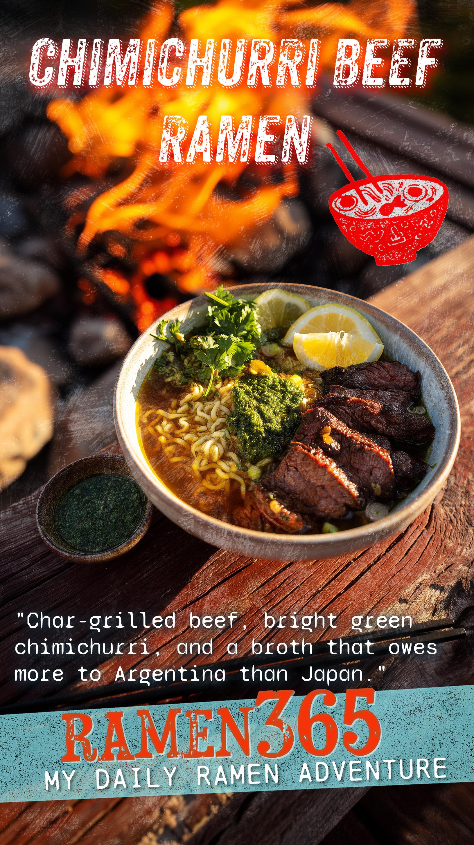 Chimichurri Beef Ramen