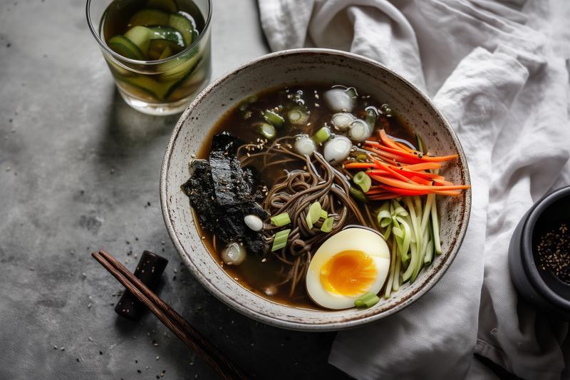 Cold Soba Summer Ramen