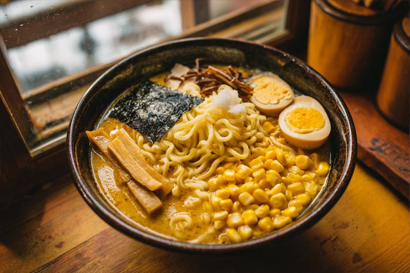 Corn Miso Butter Ramen