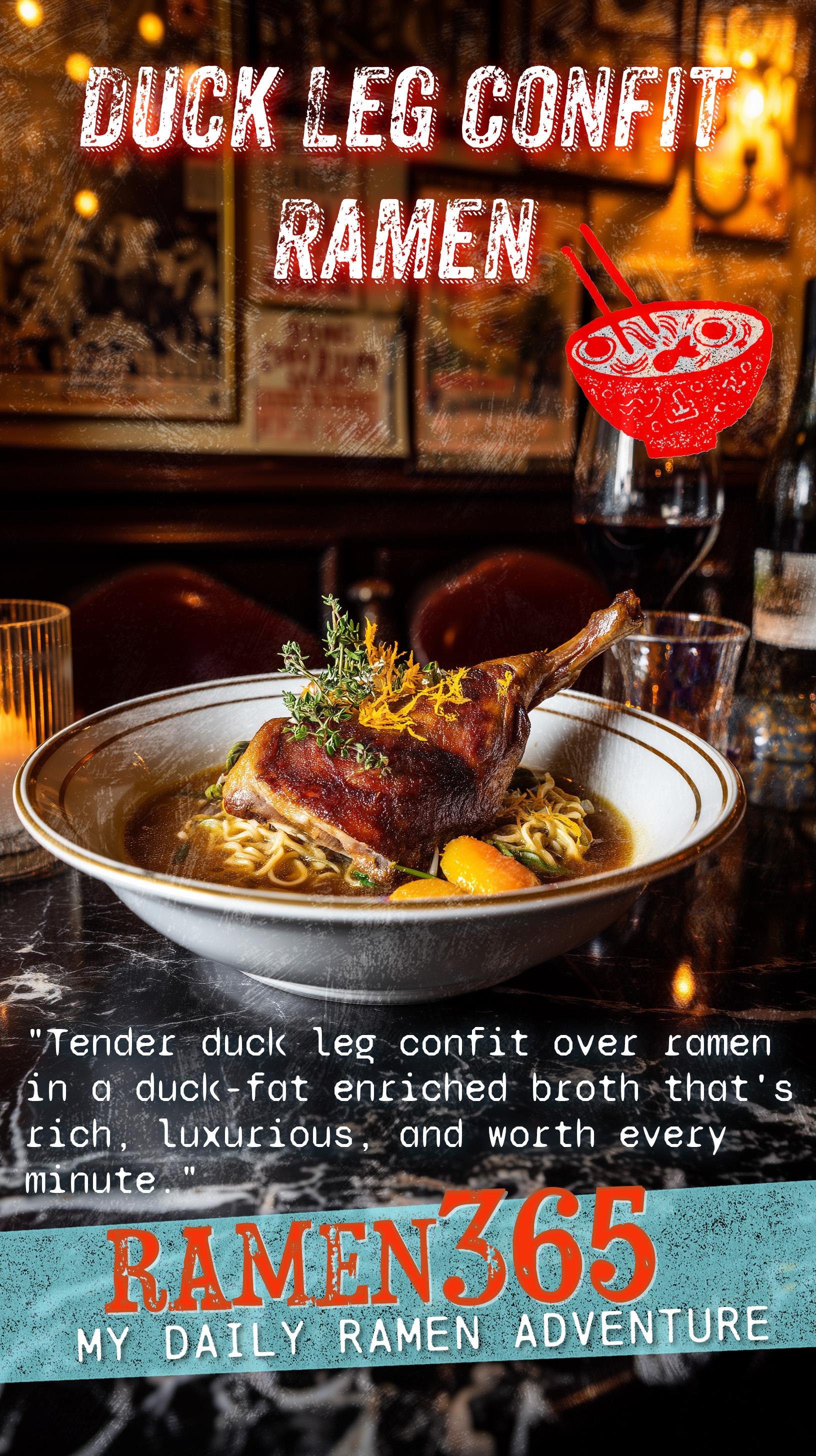 Duck Leg Confit Ramen
