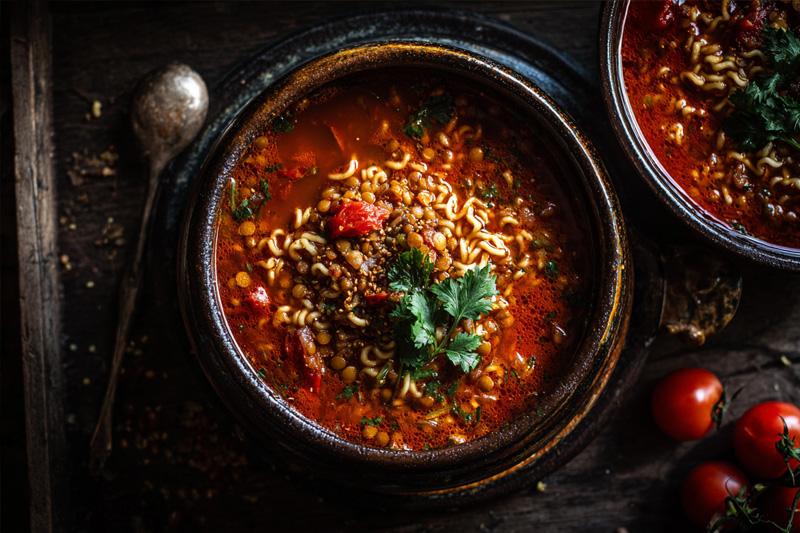 Ethiopian Berbere Lentil Ramen