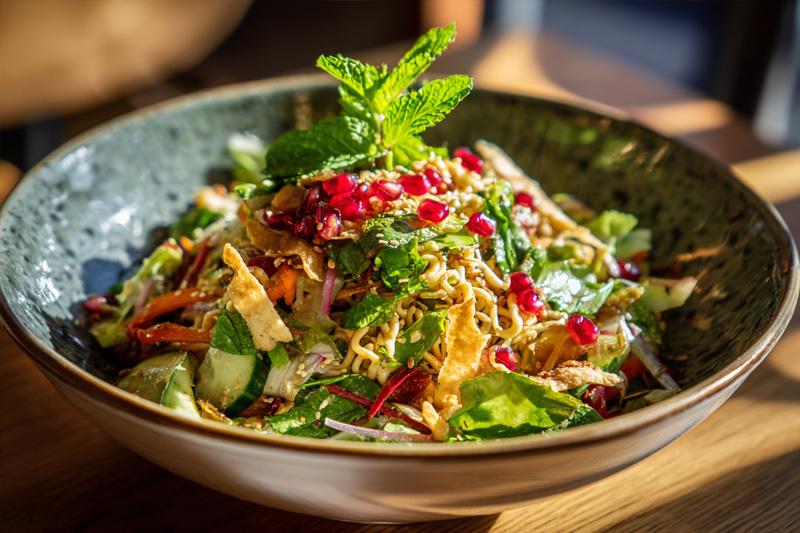 Fattoush Ramen Salad