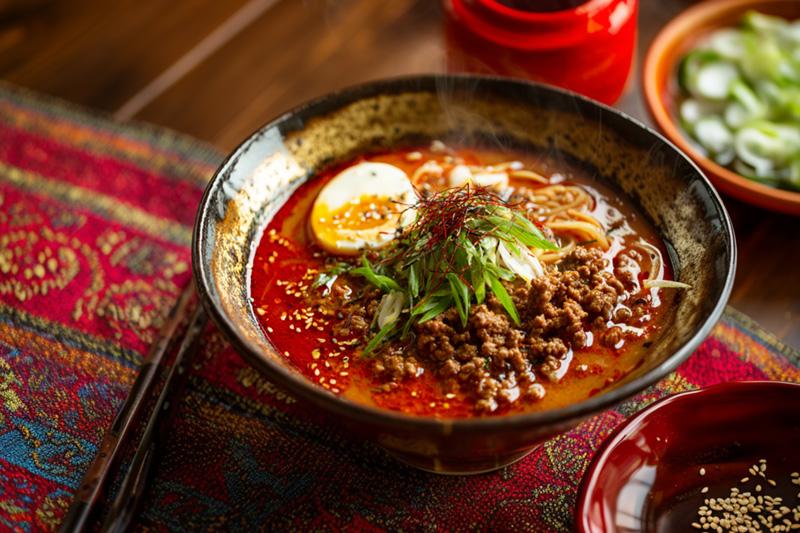Firecracker Miso Pork Ramen