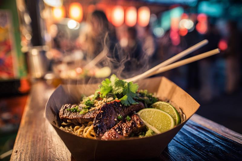 Garlic Lime Steak Ramen