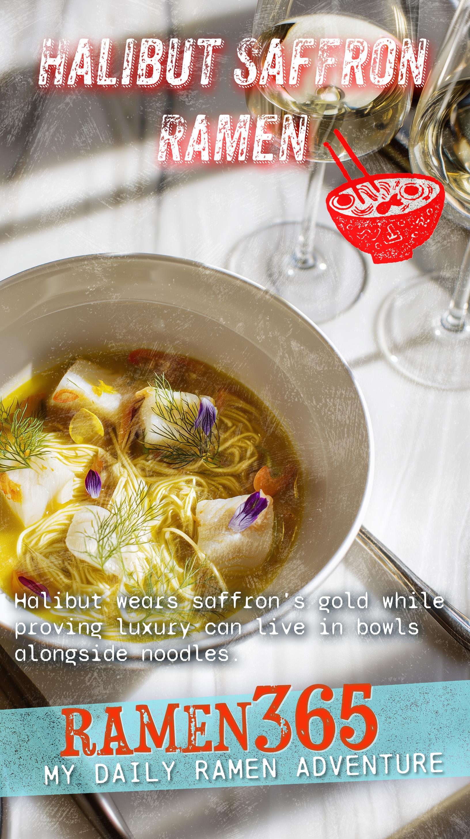 Halibut Saffron Ramen