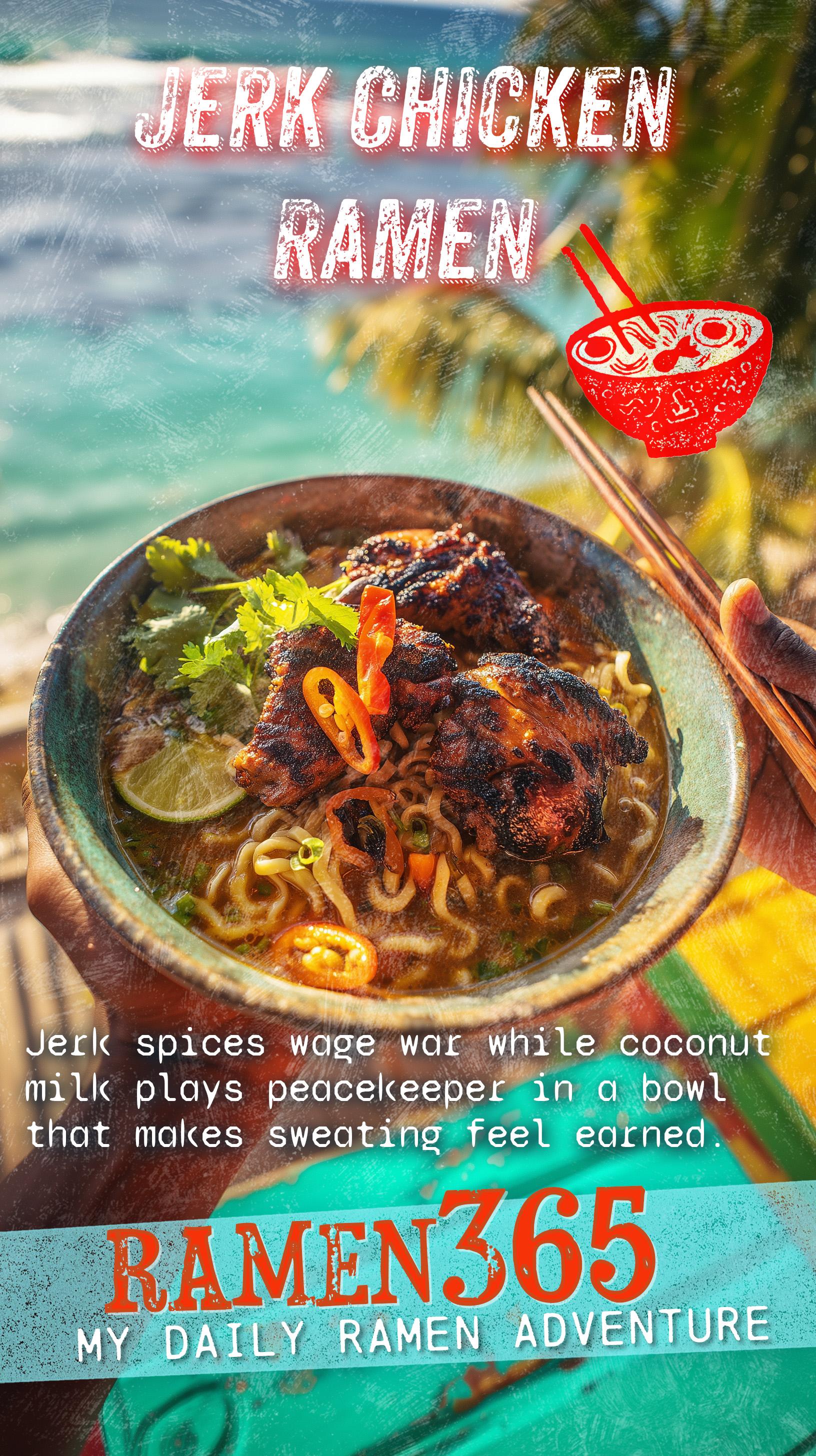 Jerk Chicken Ramen