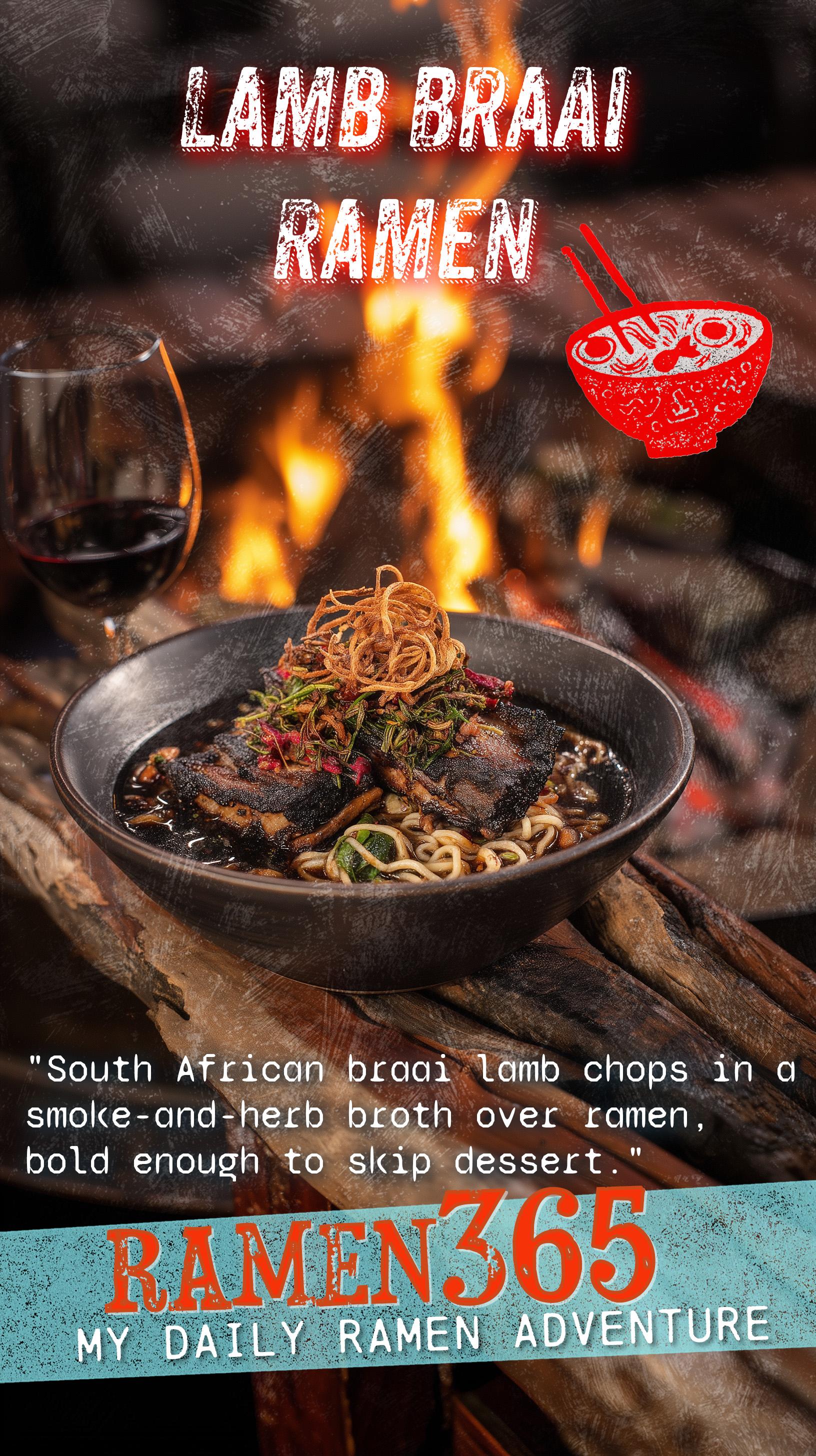 Lamb Braai Ramen