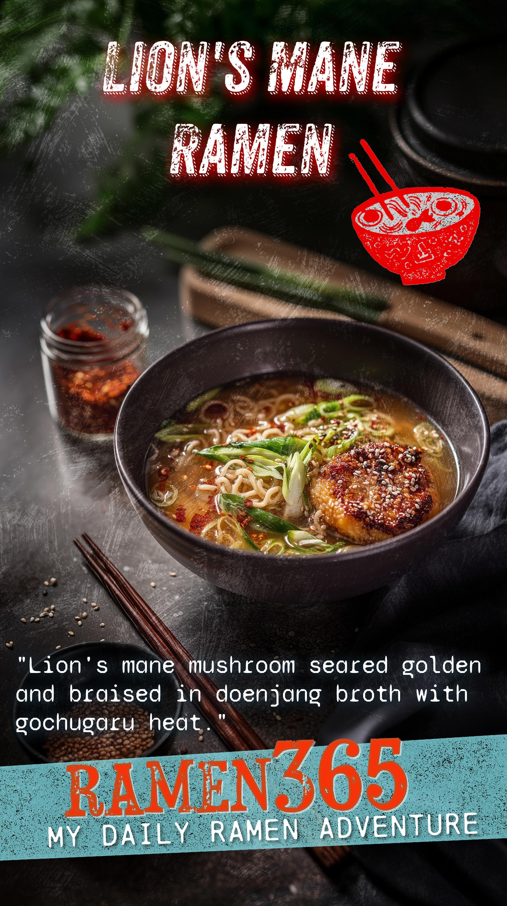Lion's Mane Ramen