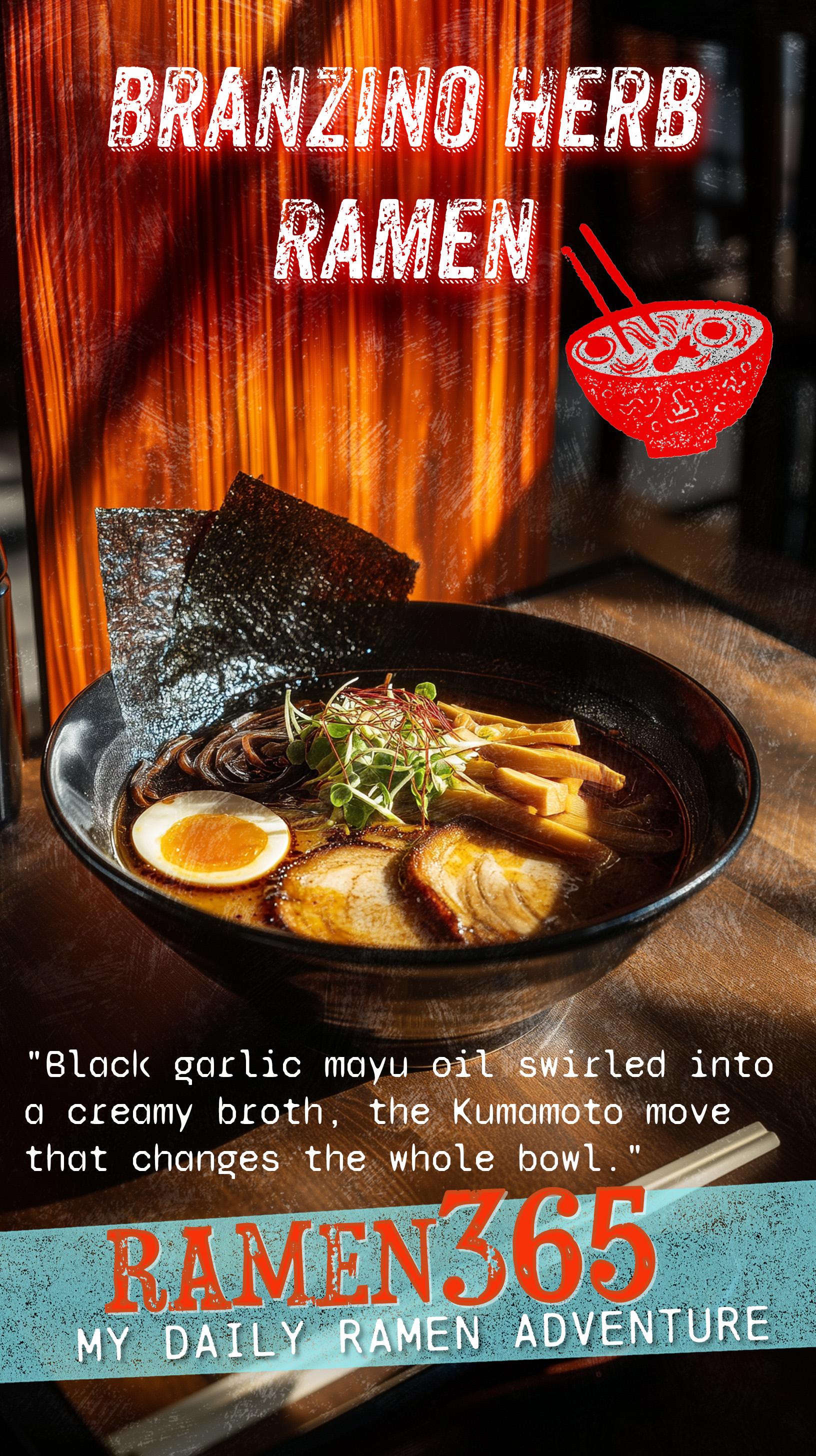 Mayu Garlic Ramen