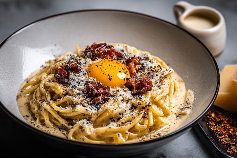 Miso Carbonara Ramen