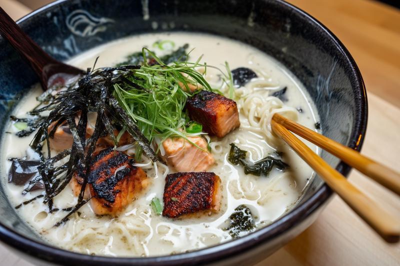 Miso Salmon Ramen
