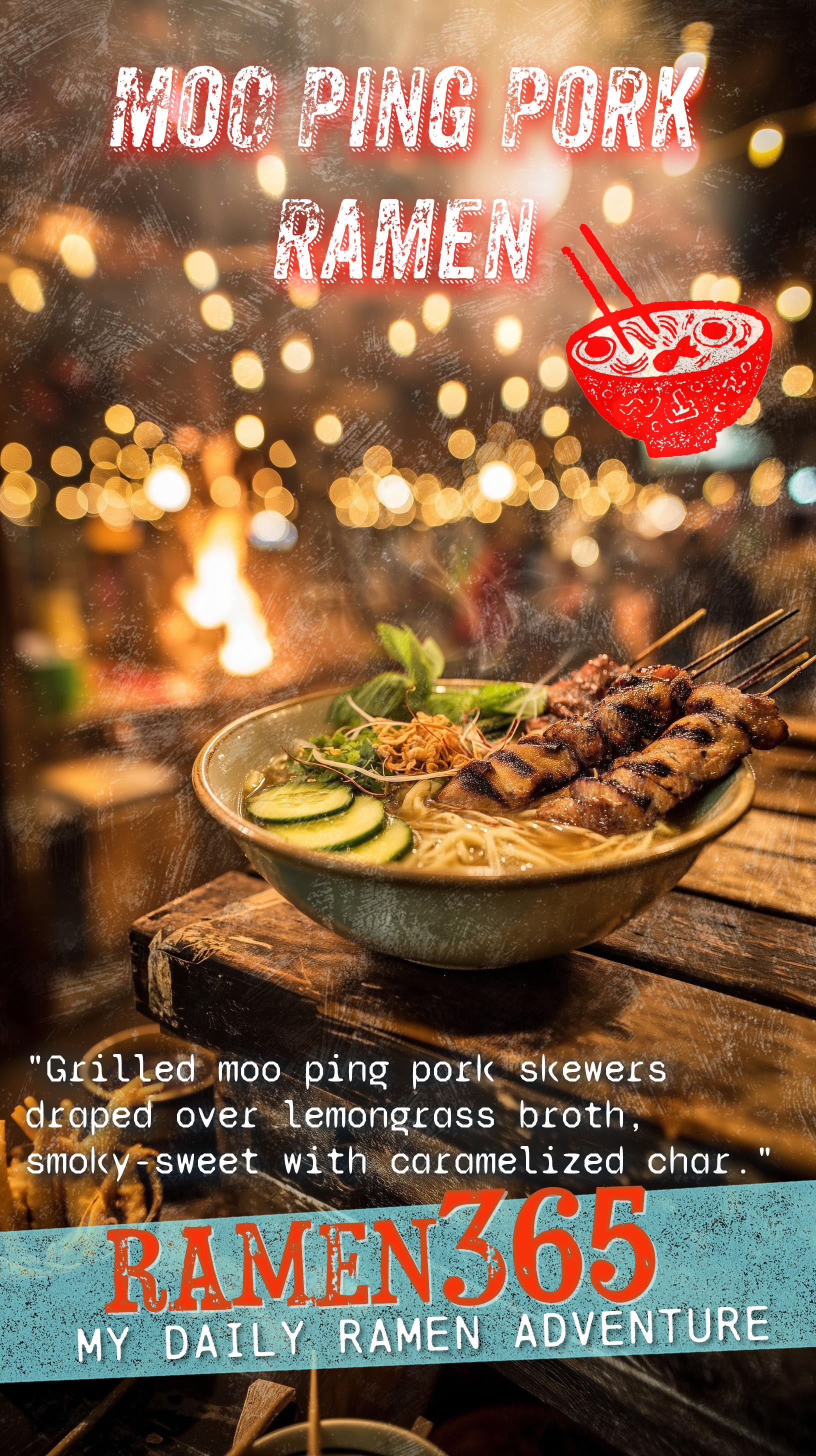 Moo Ping Pork Ramen