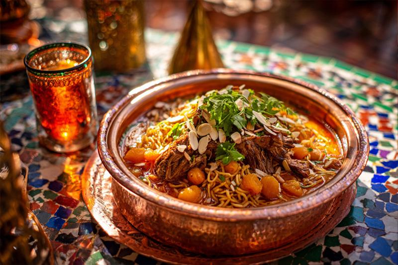 Moroccan Lamb Tagine Ramen