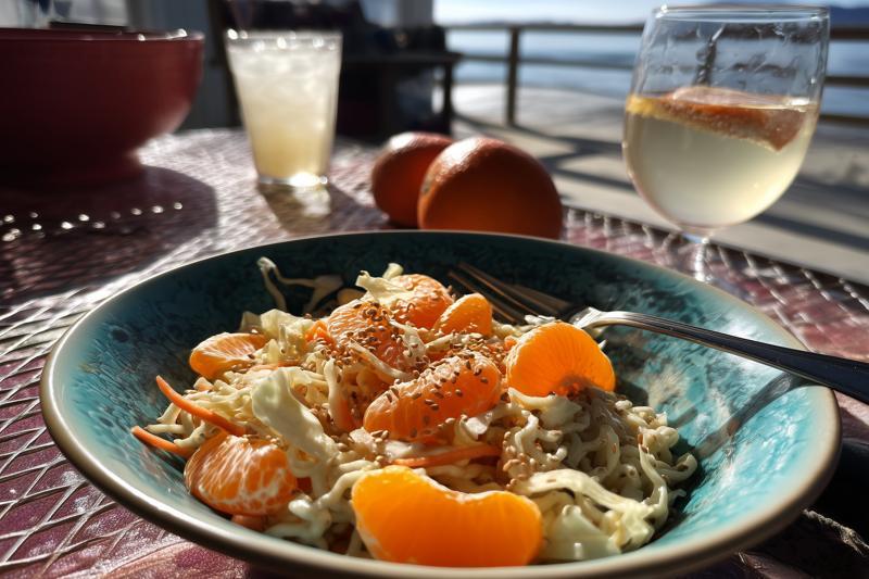 Orange Slaw Ramen