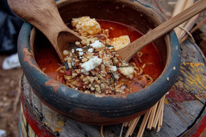 Ramen con i Peperoni Cruschi