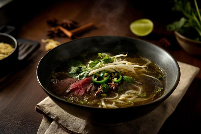 Pho-Inspired Beef Ramen