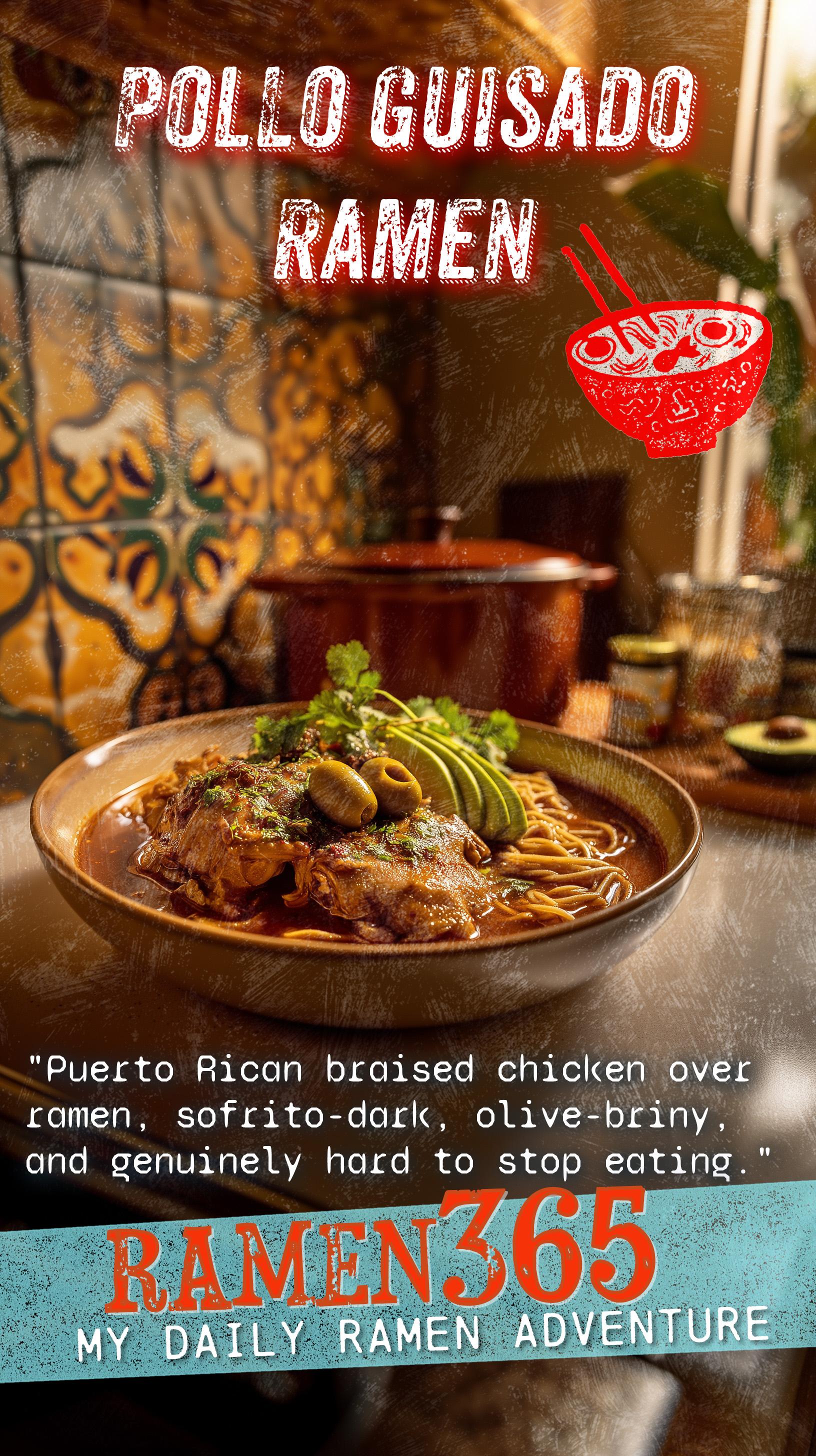 Pollo Guisado Ramen