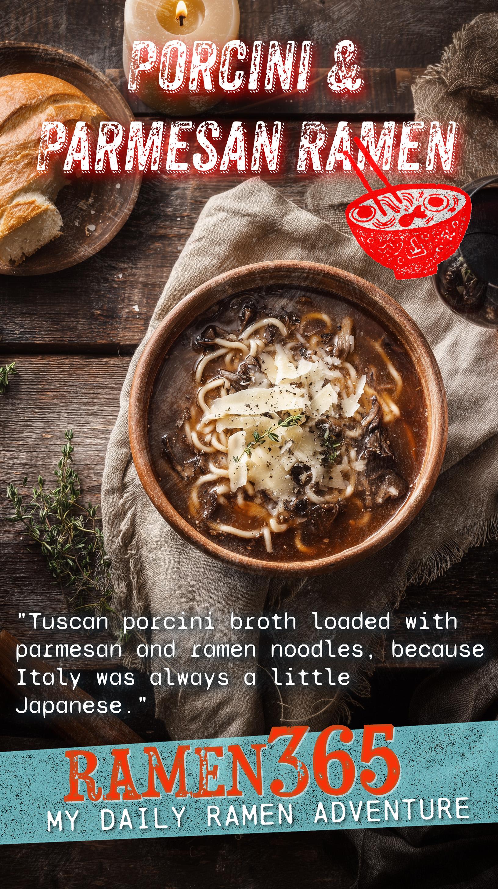 Porcini & Parmesan Ramen