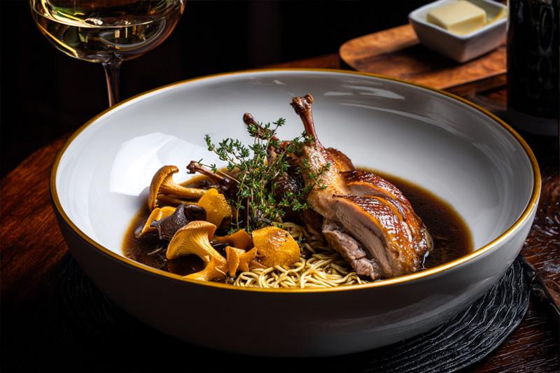 Quail Mushroom Ramen