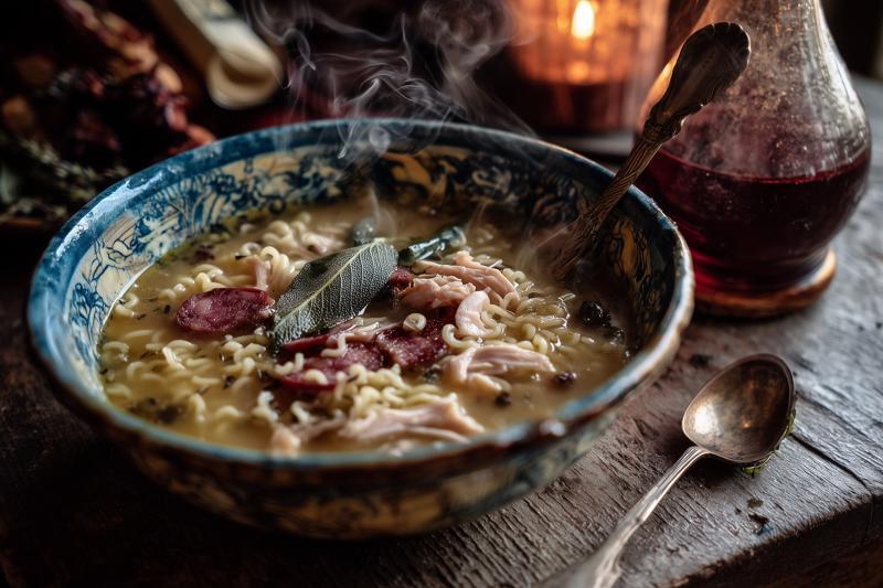Rabbit Ragout & Soppressata Ramen