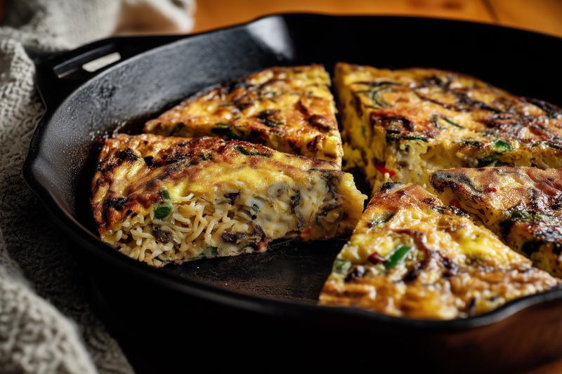 Ramen Frittata