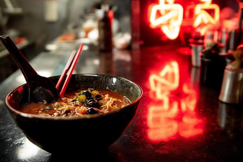 Ramen Puttanesca