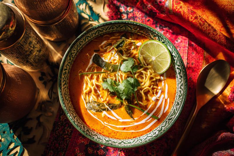 Red Lentil Curry Ramen