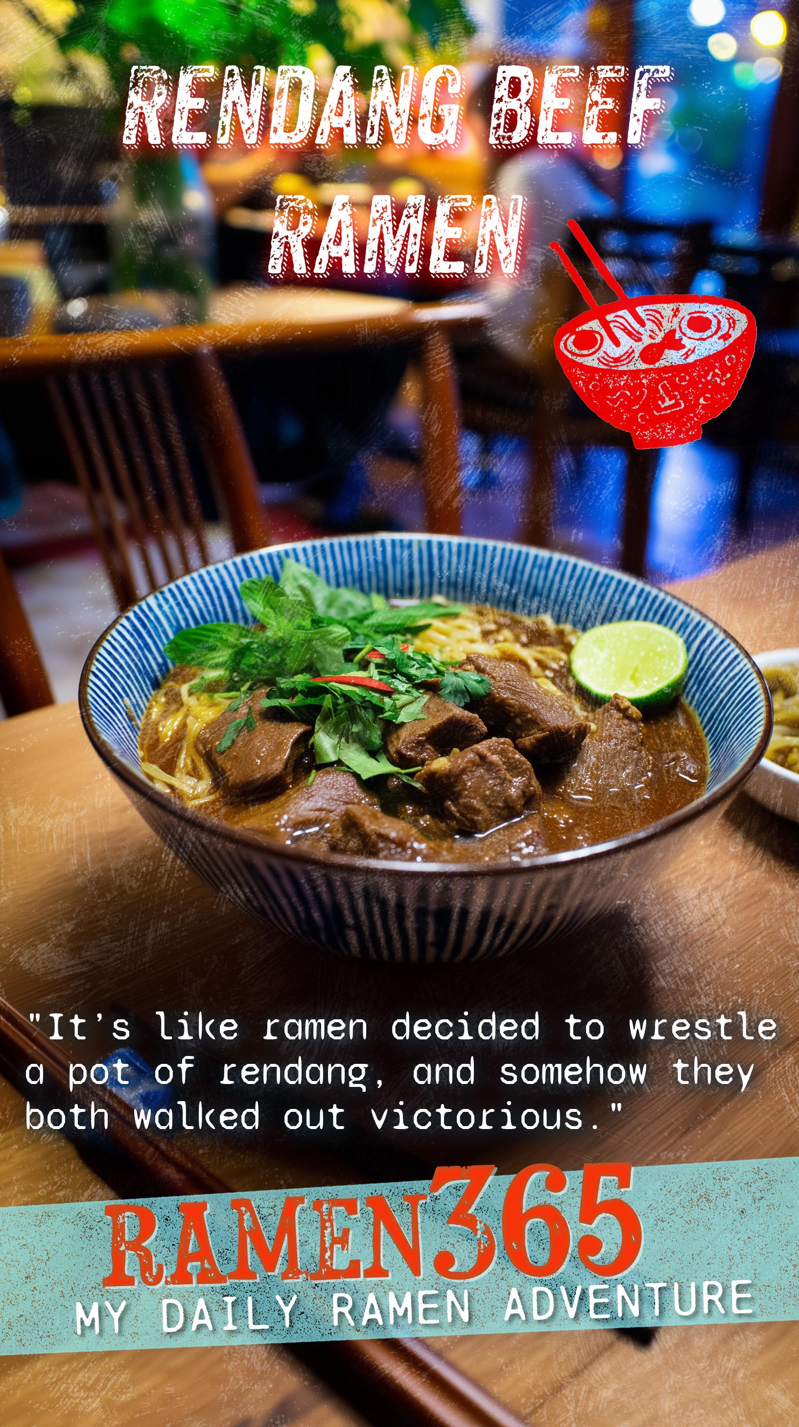 Rendang Beef Ramen
