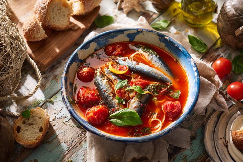 Sardine Tomato Ramen