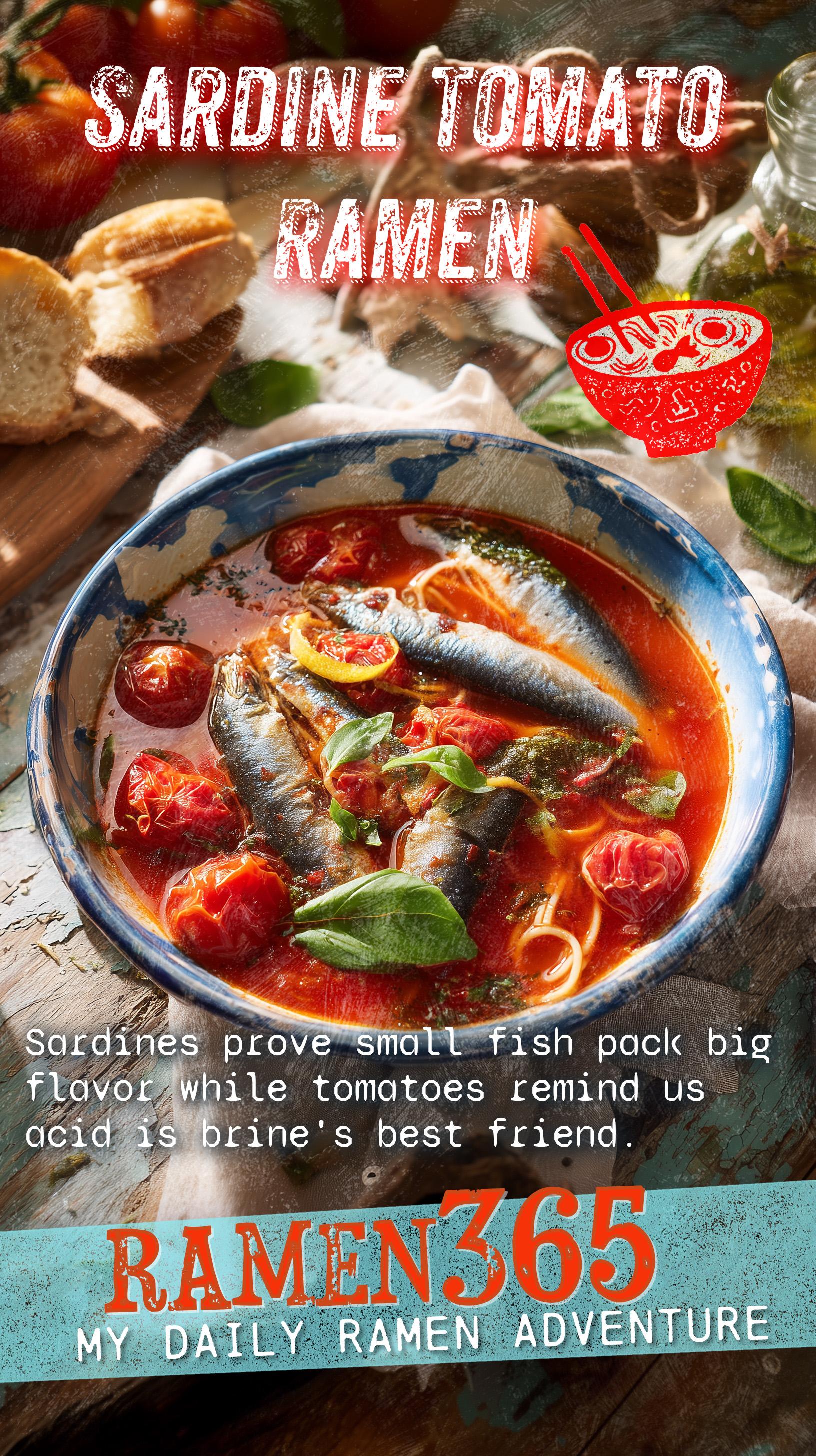 Sardine Tomato Ramen