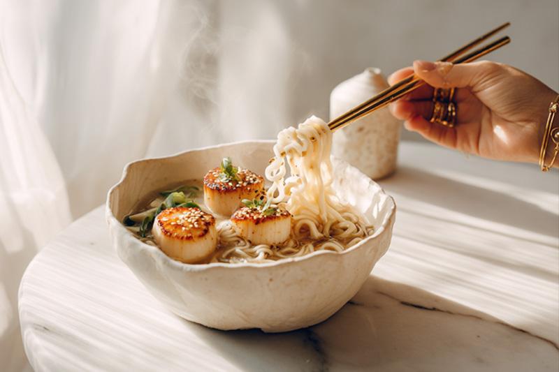 Seared Scallop White Miso
