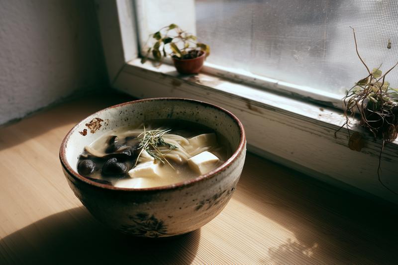 Shiitake Tofu Ramen