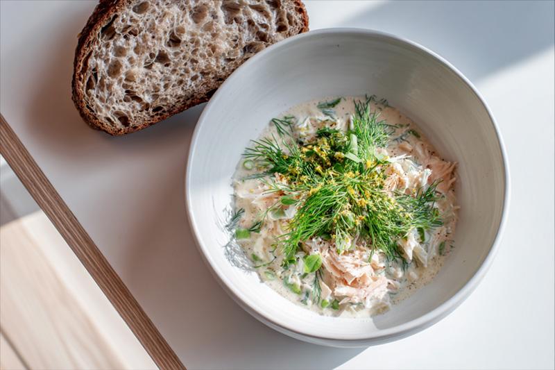 Smoked Trout Horseradish Ramen