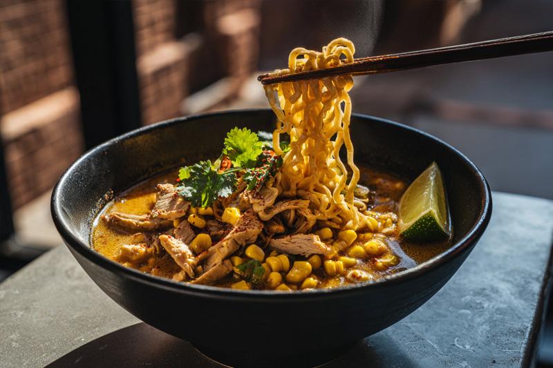 Smoky Chipotle Turkey Ramen