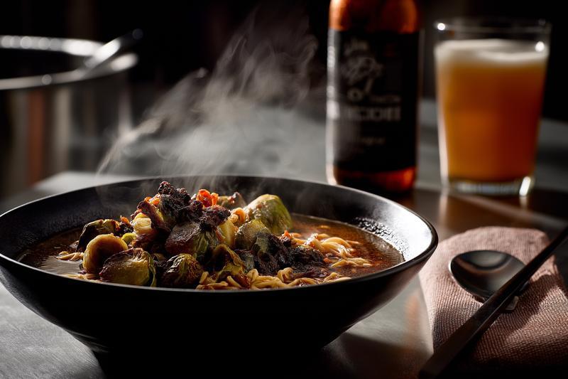 Spicy Brussels Sprouts Ramen