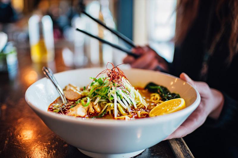 Spicy Yuzu Chicken Noodle Bowl