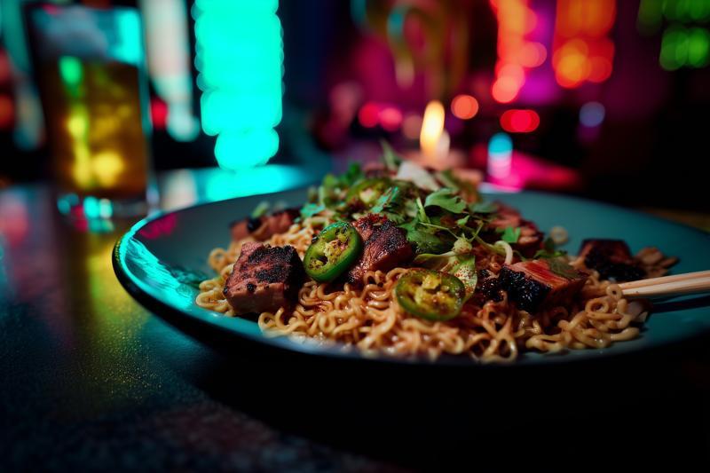 Sriracha Tuna Ramen